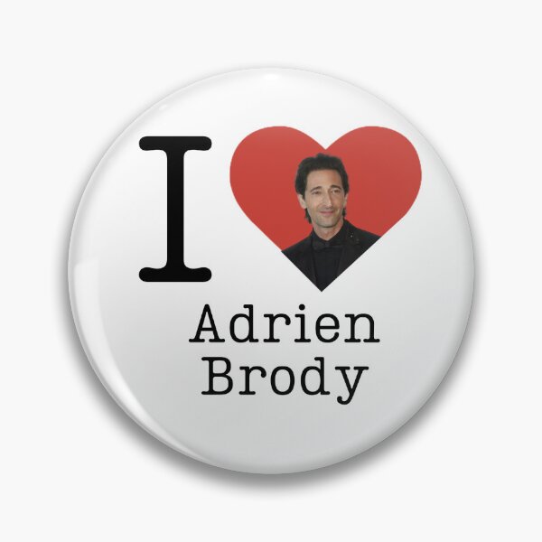 Item preview, I love Adrien Brody designed and sold by itsemmajane-.