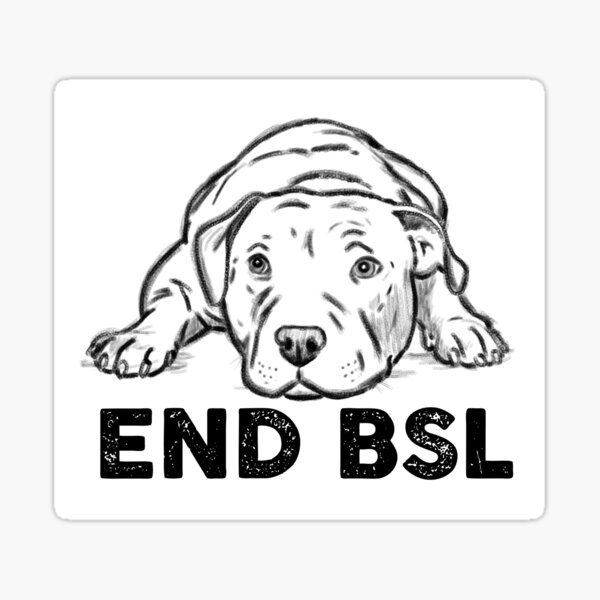 Item preview, End BSL Pit Bull designed and sold by Furkid Studio.