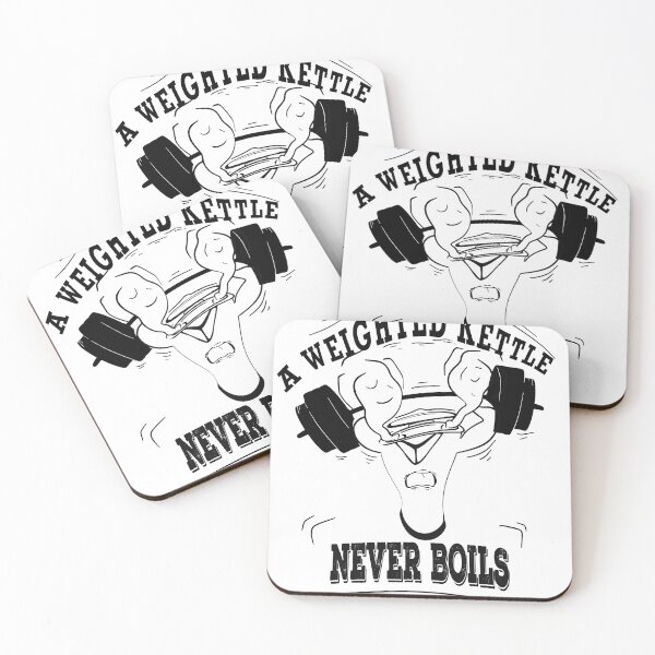Item preview, Funny weightlifting kettle  designed and sold by TipTopTapo.