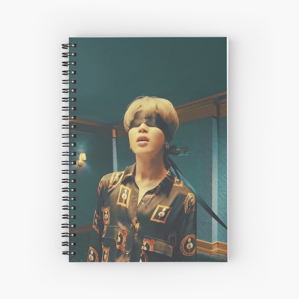 Jimin Blood Sweat And Tears Spiral Notebook By Jimblejams Redbubble