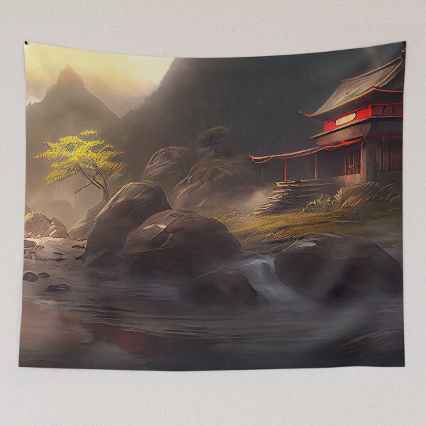 Item preview, Zen landscape designed and sold by CEVmemories.