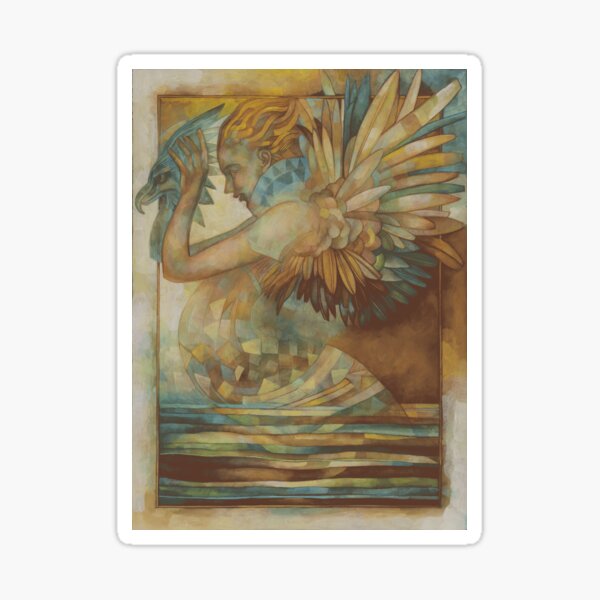 Mermaid - weird wonderful creatures Sticker