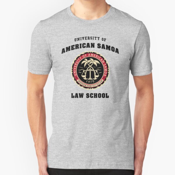 BCS - University of American Samoa Law School Slim Fit T-Shirt