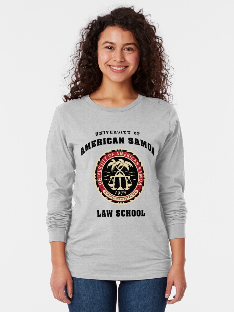 Imagen 2 de 5, Camiseta de manga larga con la obra BCS - Facultad de Derecho de la Universidad de Samoa Americana, diseñada y vendida por Theo-p.