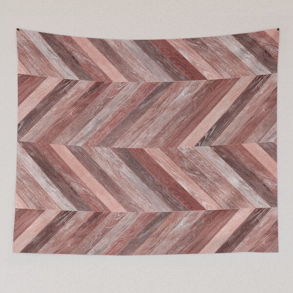 Item preview, dark red wood chevron designed and sold by hellcom.