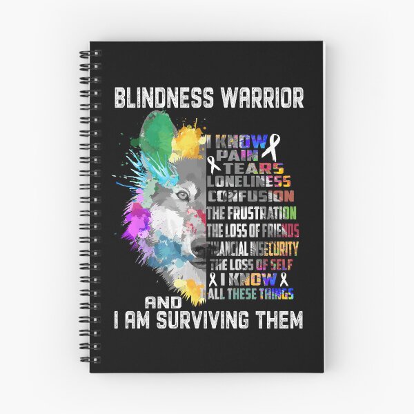 Item preview, Blindness Warrior - I Know All These Things and I Am Surviving Them designed and sold by CansellBar.