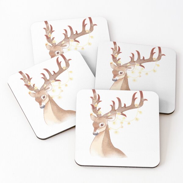 Item preview, MERRY CHRISTMAS DEER designed and sold by INKZ Store.