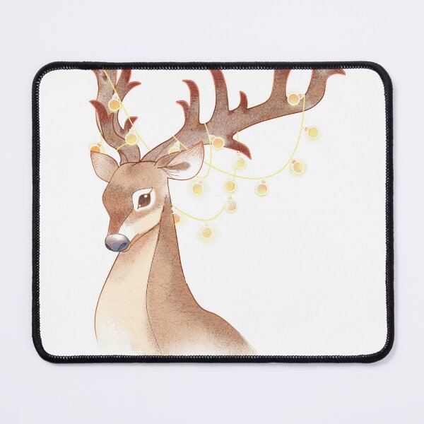Item preview, MERRY CHRISTMAS DEER designed and sold by INKZ Store.