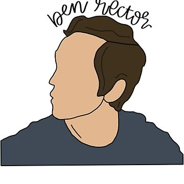 Artwork thumbnail, Ben Rector Portrait by FastCustom1514