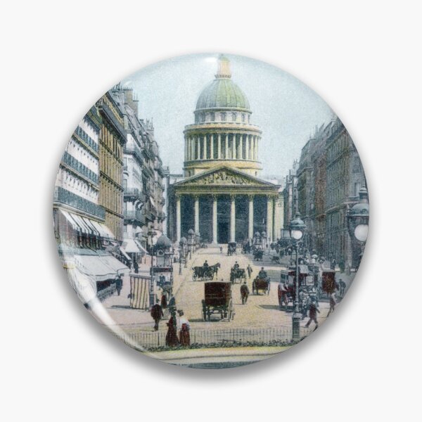 Item preview, 1905 Street Scene at the Pantheon, Paris, France designed and sold by historicimage.