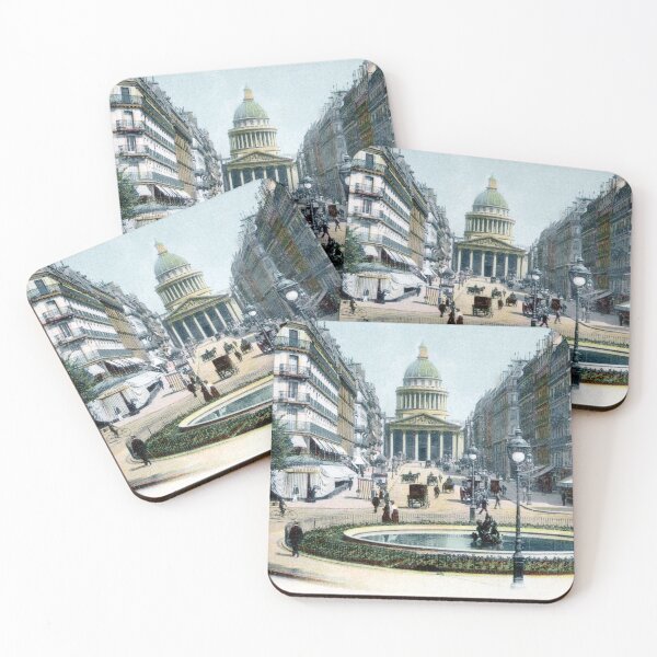 Item preview, 1905 Street Scene at the Pantheon, Paris, France designed and sold by historicimage.