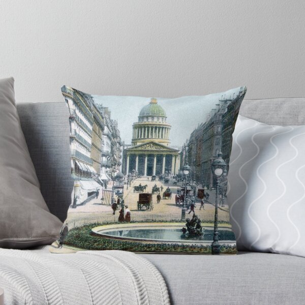 Item preview, 1905 Street Scene at the Pantheon, Paris, France designed and sold by historicimage.