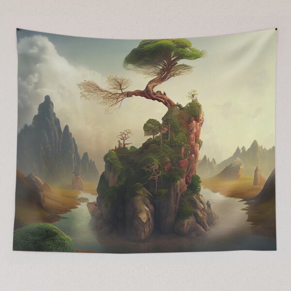 Item preview, Zen landscape designed and sold by CEVmemories.