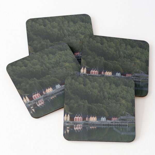 Item preview, Boathouses in Solvorn Norway on the Sognefjord designed and sold by ztrnorge.