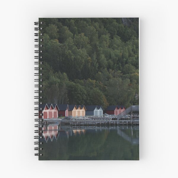Item preview, Boathouses in Solvorn Norway on the Sognefjord designed and sold by ztrnorge.