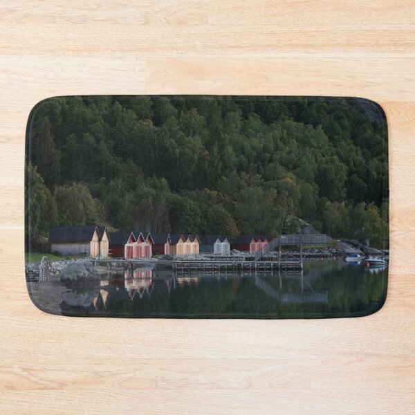 Item preview, Boathouses in Solvorn Norway on the Sognefjord designed and sold by ztrnorge.
