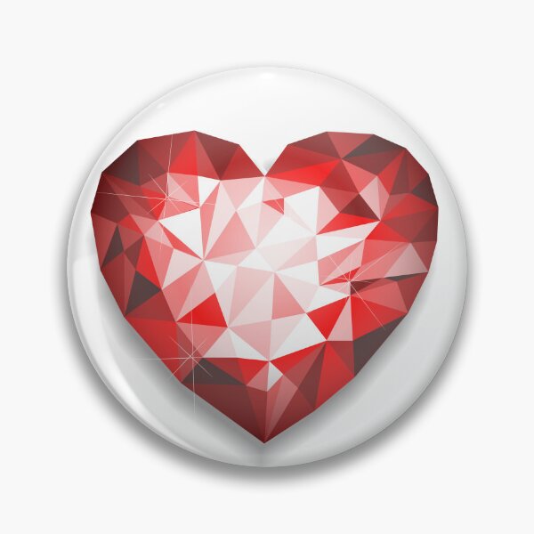 Item preview, red diamond heart designed and sold by yessebel.