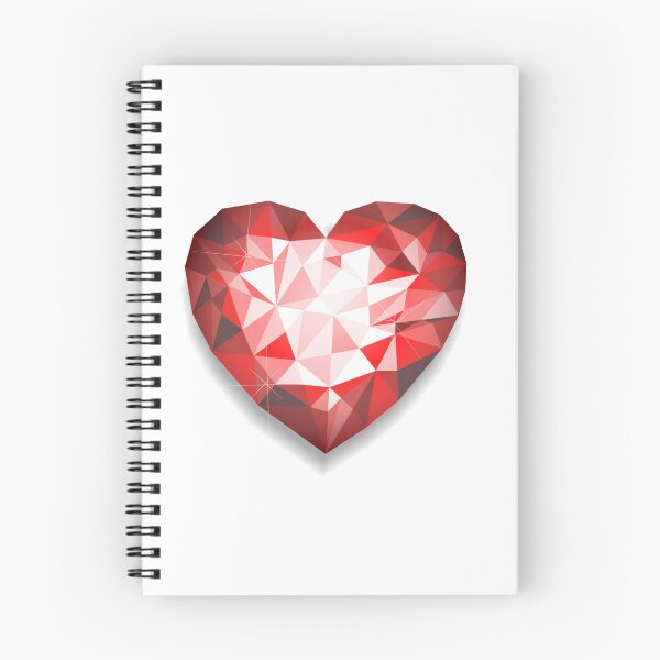 Item preview, red diamond heart designed and sold by yessebel.