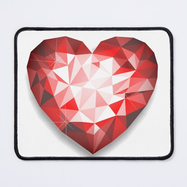 Item preview, red diamond heart designed and sold by yessebel.