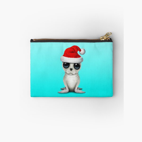 Item preview, Baby Arctic Seal Wearing a Santa Hat designed and sold by JeffBartels.