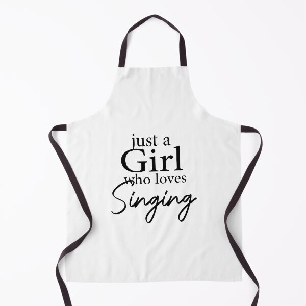 Item preview, just a girl who loves singing- a special design designed and sold by niamaes.