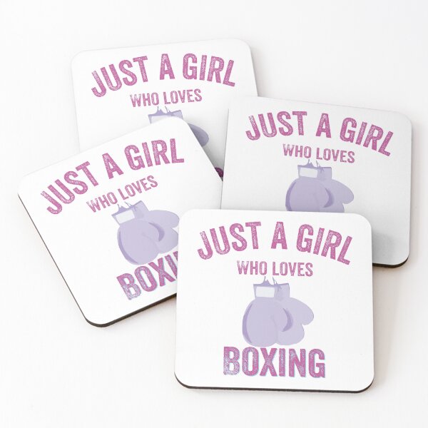Artikelvorschau,  Nur ein Mädchen, das Box-T-Shirts liebt, nur ein Mädchen, das Box-Leggings liebt, nur ein Mädchen, das Box-Seesäcke liebt, nur ein Mädchen, das Box-Wasserflaschen liebt entworfen und verkauft von Poussyarts.