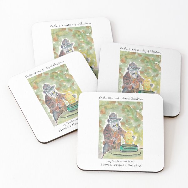 Item preview, Eleven Swipers Swiping designed and sold by Jen Payne.