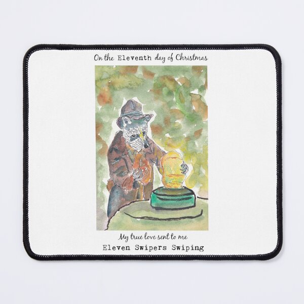 Item preview, Eleven Swipers Swiping designed and sold by Jen Payne.