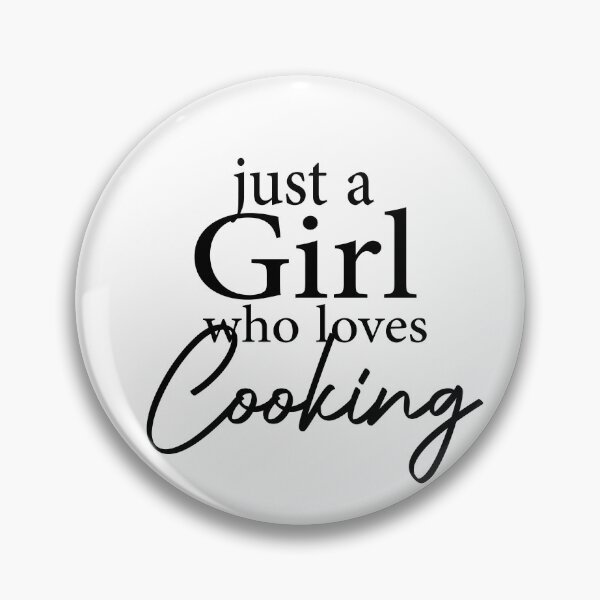 Item preview, just a girl who loves cooking - a special design designed and sold by niamaes.
