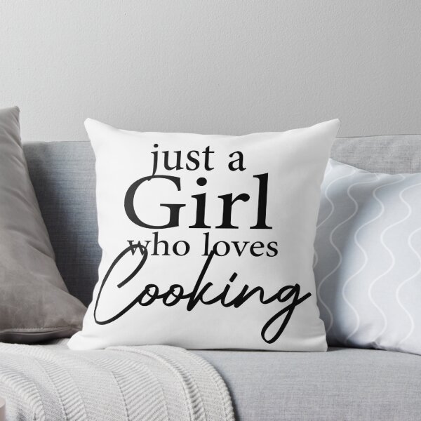 Item preview, just a girl who loves cooking - a special design designed and sold by niamaes.