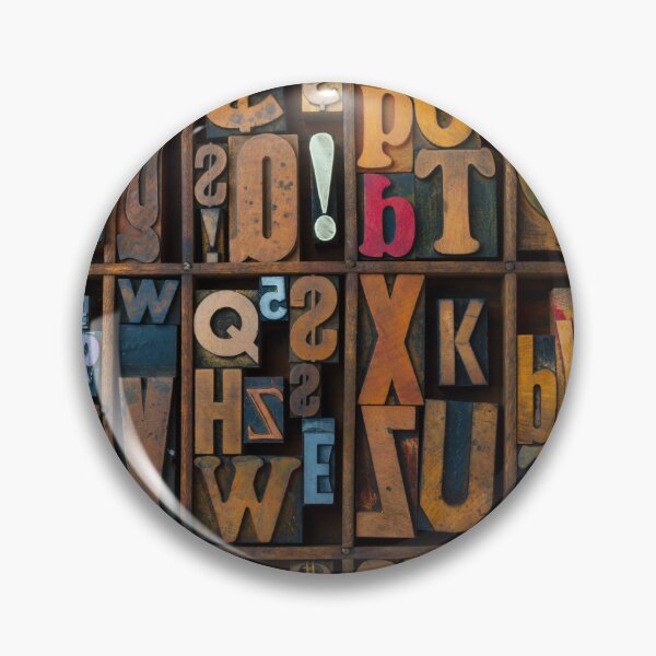 Item preview, Typography Block Letters designed and sold by Garry Gay.