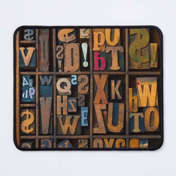 Item preview, Typography Block Letters designed and sold by Garry Gay.