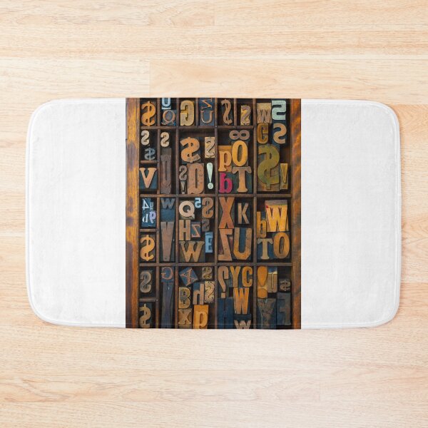 Item preview, Typography Block Letters designed and sold by Garry Gay.