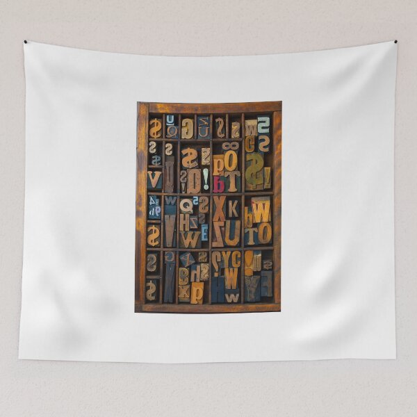 Item preview, Typography Block Letters designed and sold by Garry Gay.