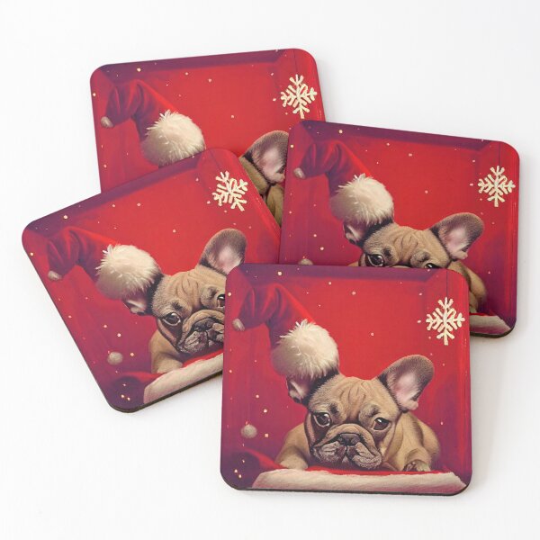 Item preview, CHRISTMAS DOGS: French Bulldogs special Christmas edition designed and sold by Arthoughts.