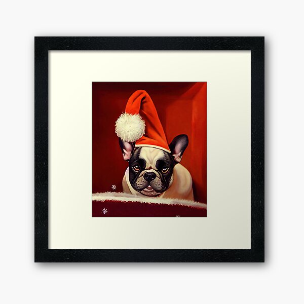 Item preview, CHRISTMAS DOGS: French Bulldogs special Christmas edition designed and sold by Arthoughts.