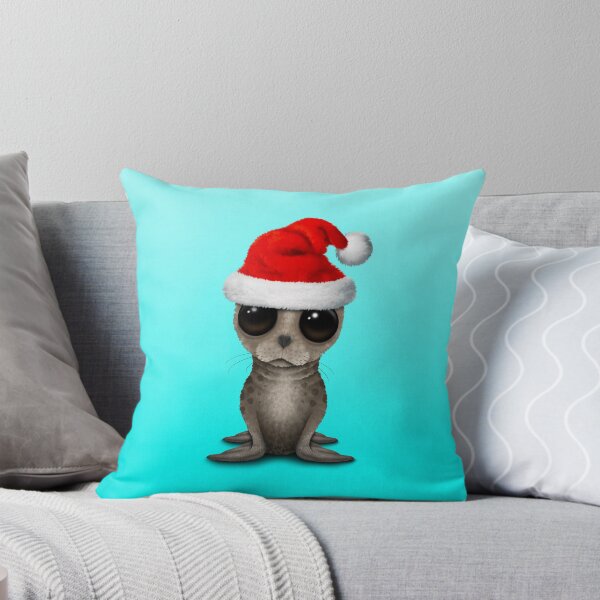 Item preview, Baby Seal Wearing a Santa Hat designed and sold by JeffBartels.
