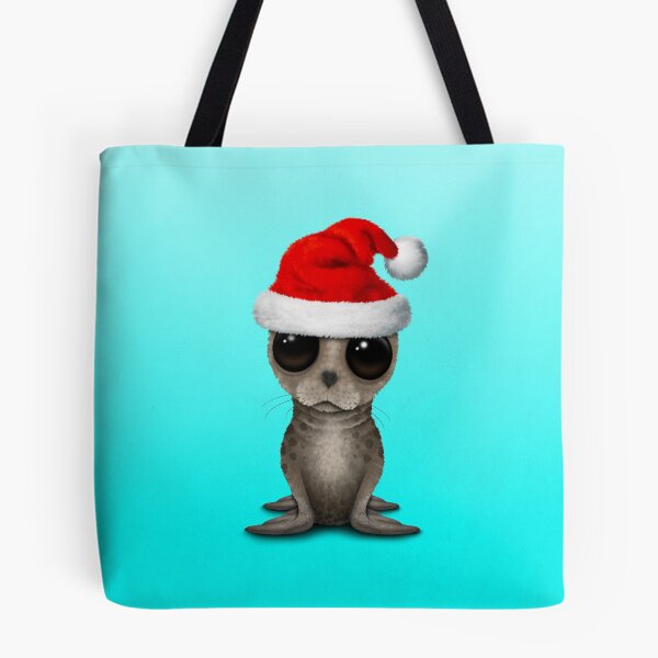 Item preview, Baby Seal Wearing a Santa Hat designed and sold by JeffBartels.