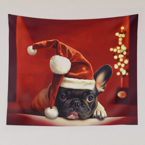 Item preview, CHRISTMAS DOGS: French Bulldogs special Christmas edition designed and sold by Arthoughts.