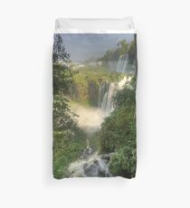 Iguazu Falls, Argentina side Duvet Cover