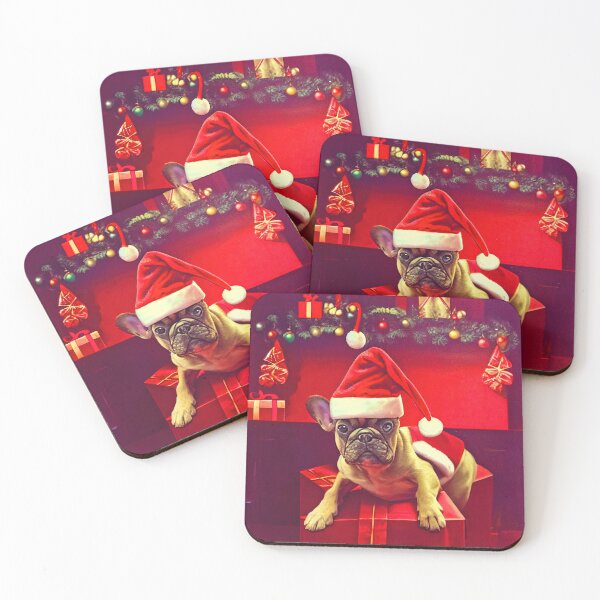 Item preview, CHRISTMAS DOGS: French Bulldogs special Christmas edition designed and sold by Arthoughts.