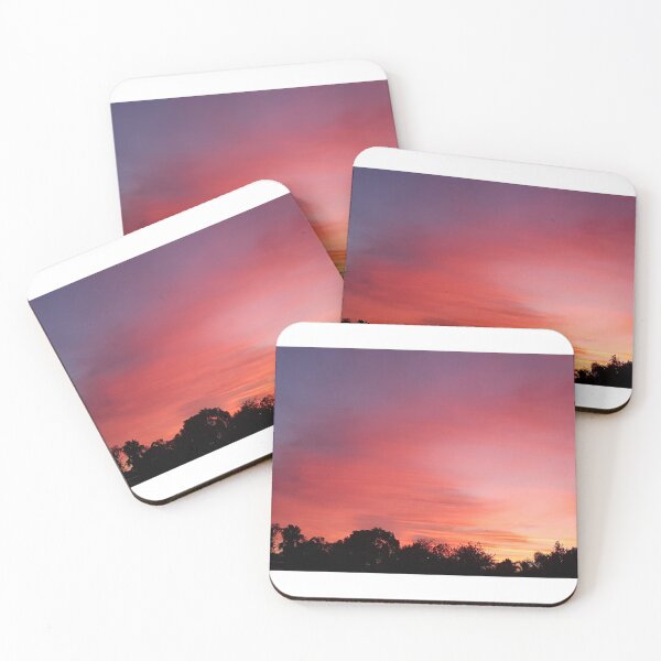 Item preview, Backyard sunset designed and sold by KayaCooee.