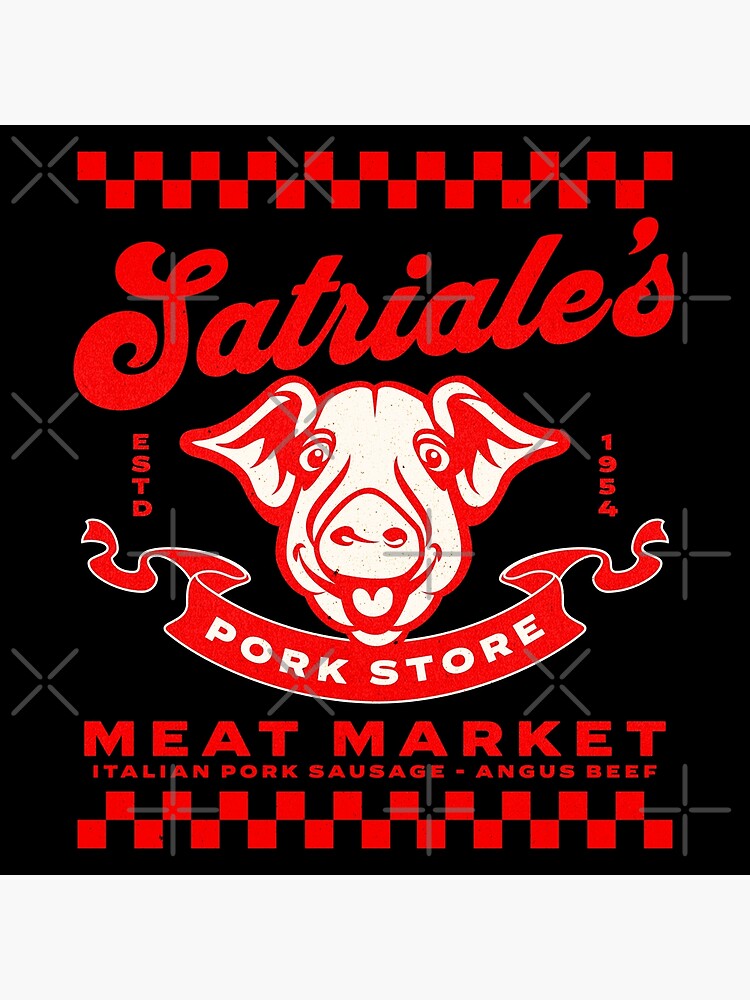 The Sopranos | Satriale's Pork Store Funny BBQ Premium Matte Vertical ...