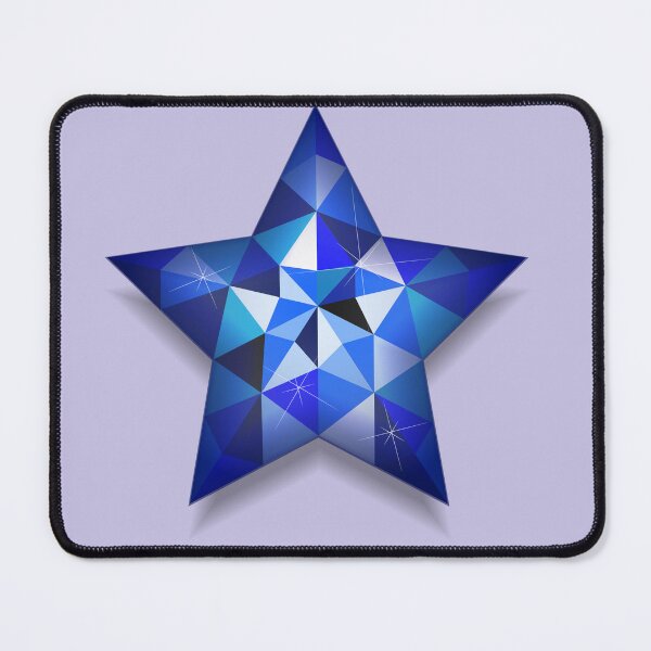 Item preview, blue diamond star designed and sold by yessebel.