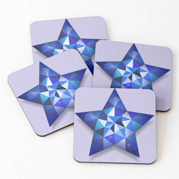 Item preview, blue diamond star designed and sold by yessebel.