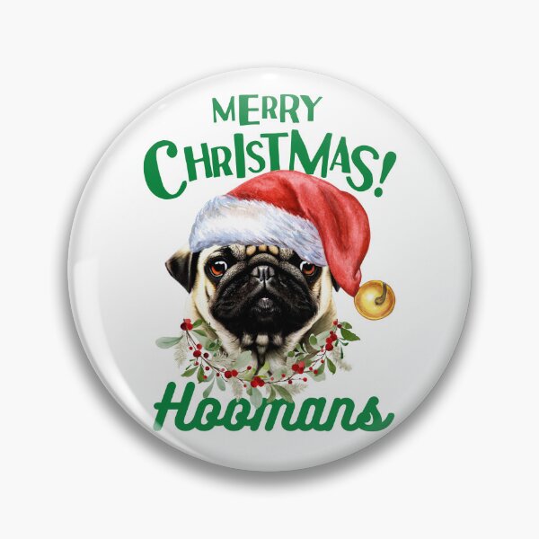 Item preview, Merry Christmas Hoomans designed and sold by Eranthe Bernardo.