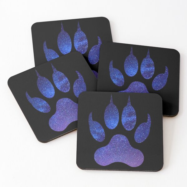 Item preview, Galaxy Wolf Paw designed and sold by MMwolfdogden.