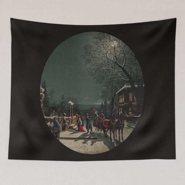 Item preview, Christmas Eve 1888 designed and sold by lobodelnoir.