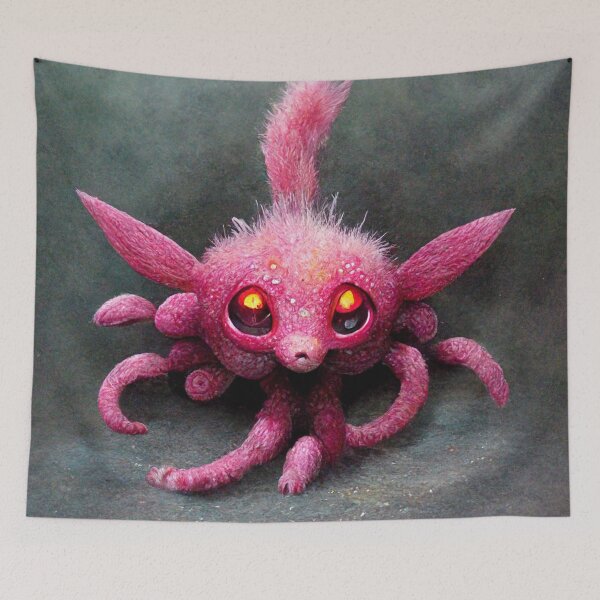 Item preview, Mook Took The Pink Goblin Octopuss - Fantasy Creature Design designed and sold by jjwalters.