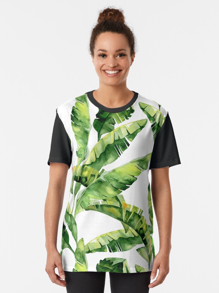 banana leaf shirt womens